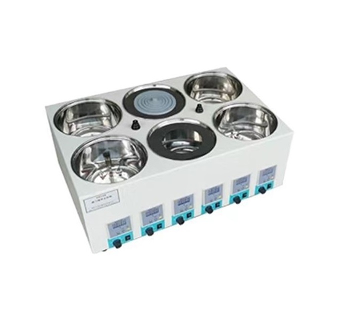 SHJ-6D数显恒温搅拌水浴锅 六孔独立控温